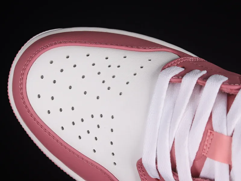 All categories Air Jordan Jordan series basketball shoes Air Jordan 1 Low Air Jordan 1 Low "Desert Berry" AJ1 Joe 1 pink and white low-top cultural basketball shoes 553558-616